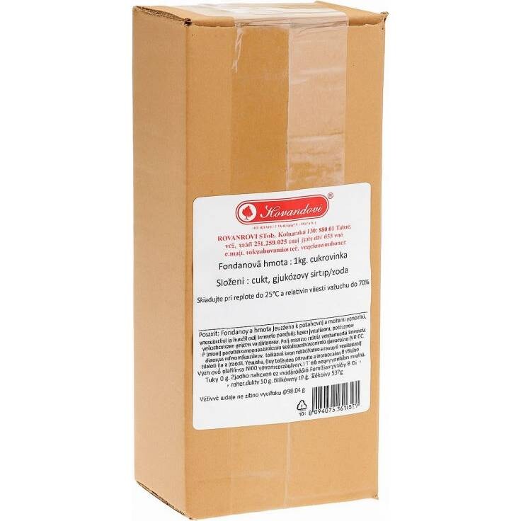 Fondánová hmota 1kg - Kovandovi