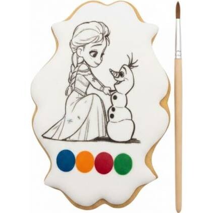 Perníčková omalovánka Frozen 55g - I LOVE CAKES