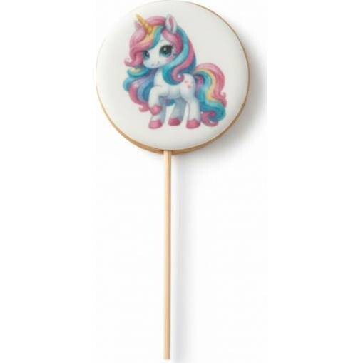 Perníček na špejli jednorožec 25g - I LOVE CAKES