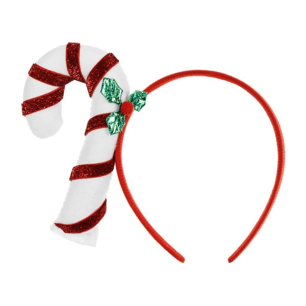 Čelenka vánoční lízátko hůlka