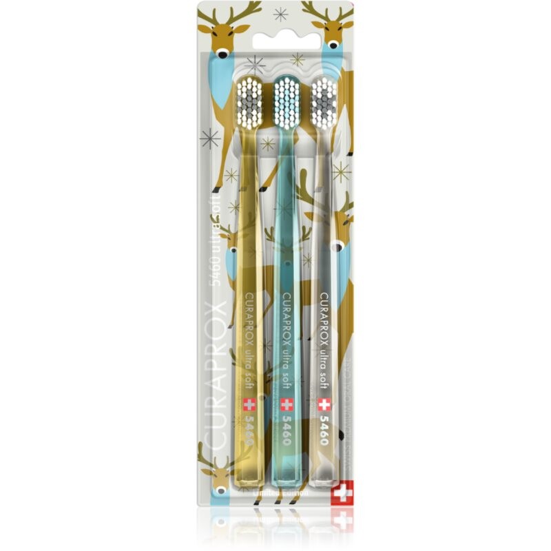 Curaprox 5460 Ultra Soft Limited Edition zubní kartáčky 3 ks