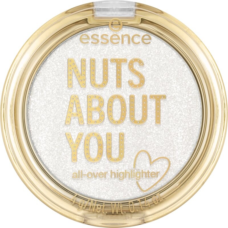 essence Nuts About You rozjasňovač odstín 01 Sugar Plum Jar's Dust 4 g
