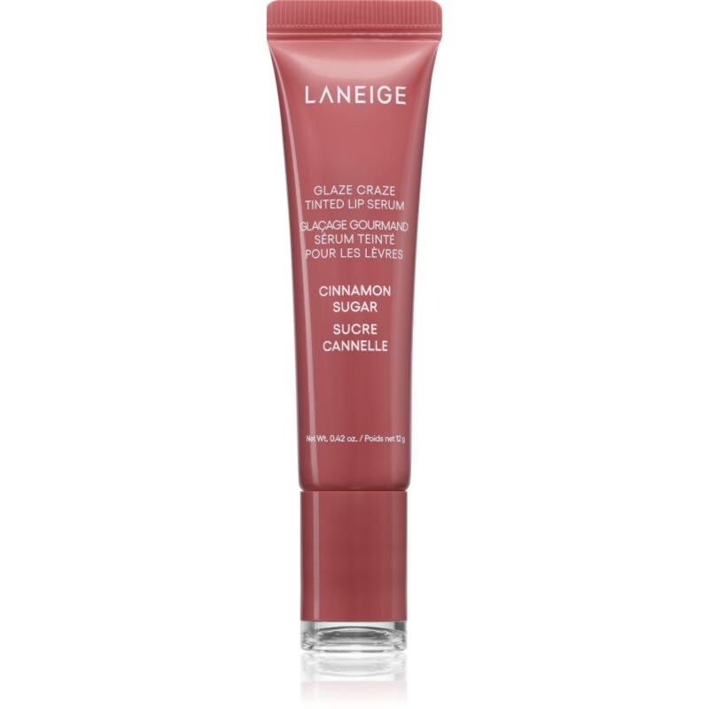 LANEIGE Glaze Craze Tinted Lip Serum tónovací balzám na rty odstín Cinnamon Sugar 12 g