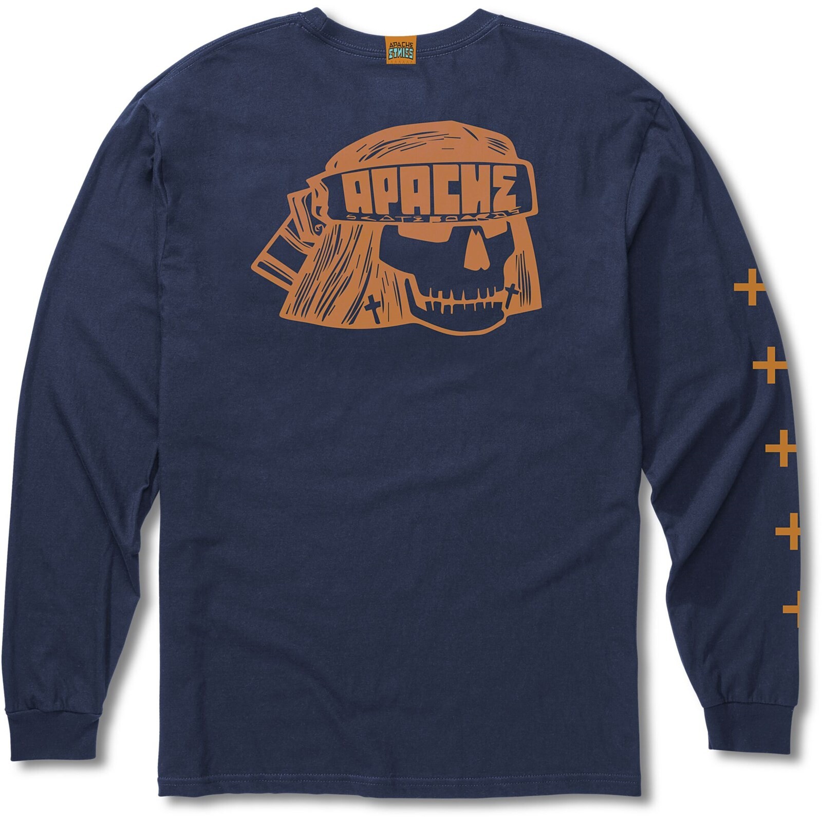 triko ETNIES - Etnies X Apache L/S Navy (401)