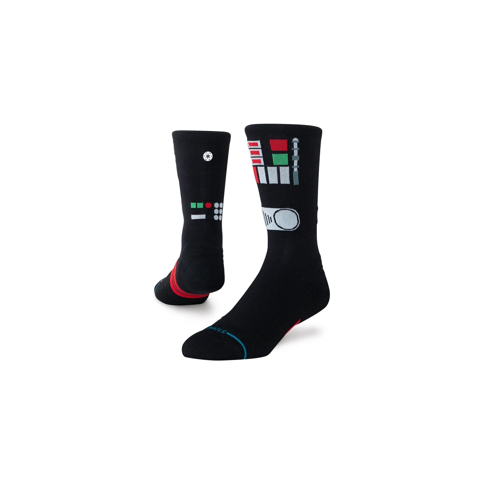 ponožky STANCE - Dark Side Crew (BLK) velikost: L