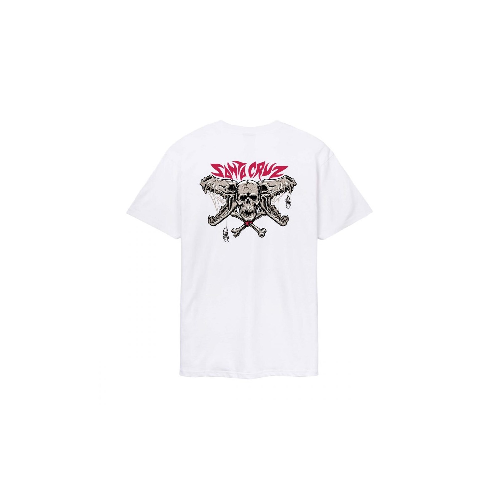 triko SANTA CRUZ - Pace Torch Bones T-Shirt White (WHITE) velikost: M