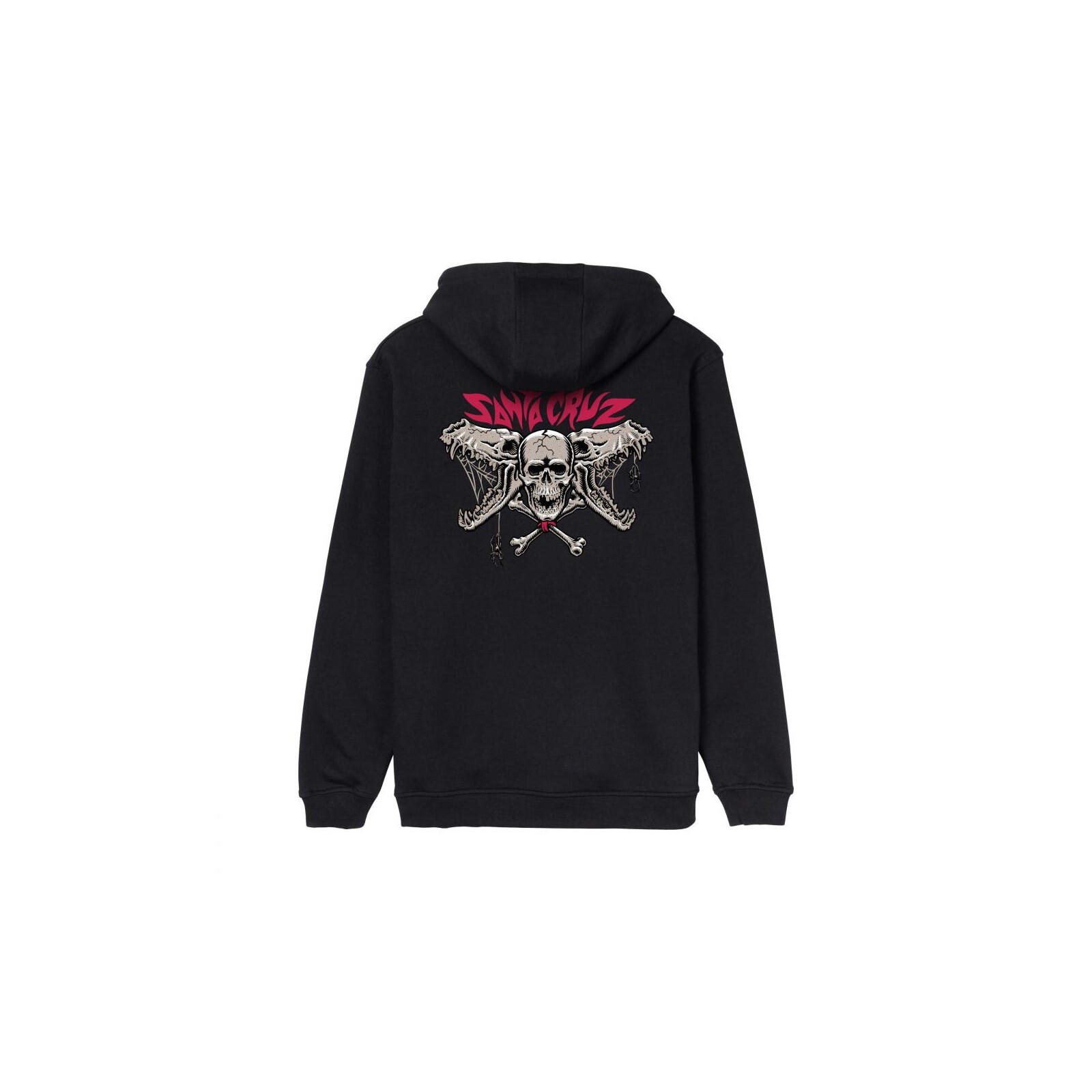 mikina SANTA CRUZ - Pace Torch Bones Hood Black (BLACK)