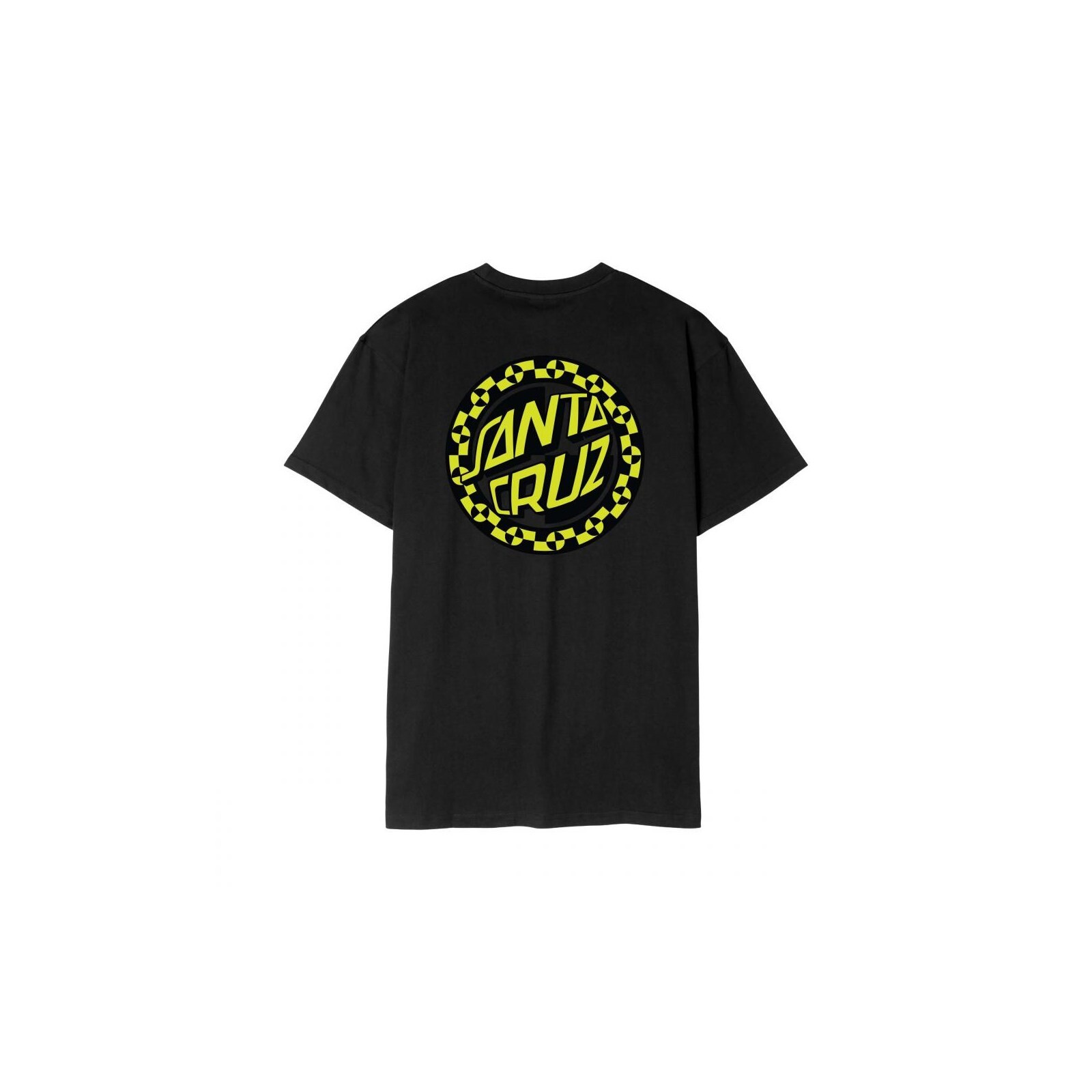 triko SANTA CRUZ - Malba Crash Dot Chest T-Shirt Black (BLACK) velikost: M