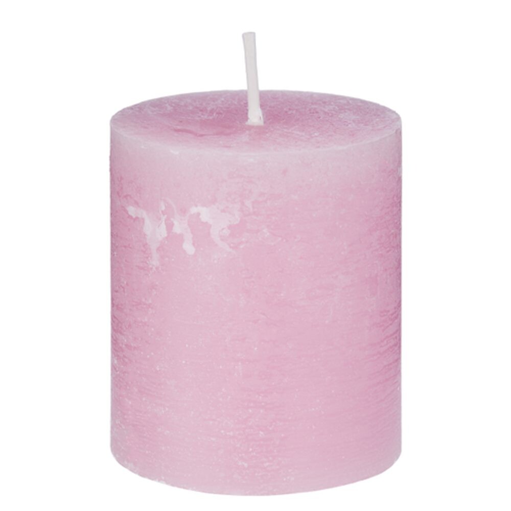 RUSTIC Svíčka 8 cm - starorůžová
