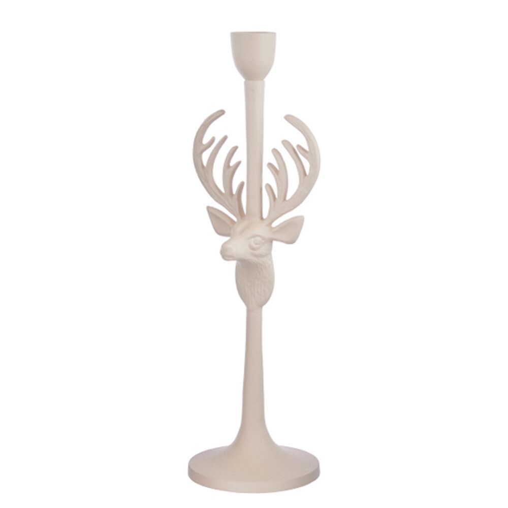 FOREST GLADE Svícen 32 cm - béžová