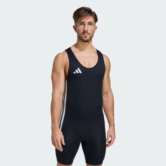 adidas Pánský vzpěračský - powerlifterský dres adidas černý JZ9913