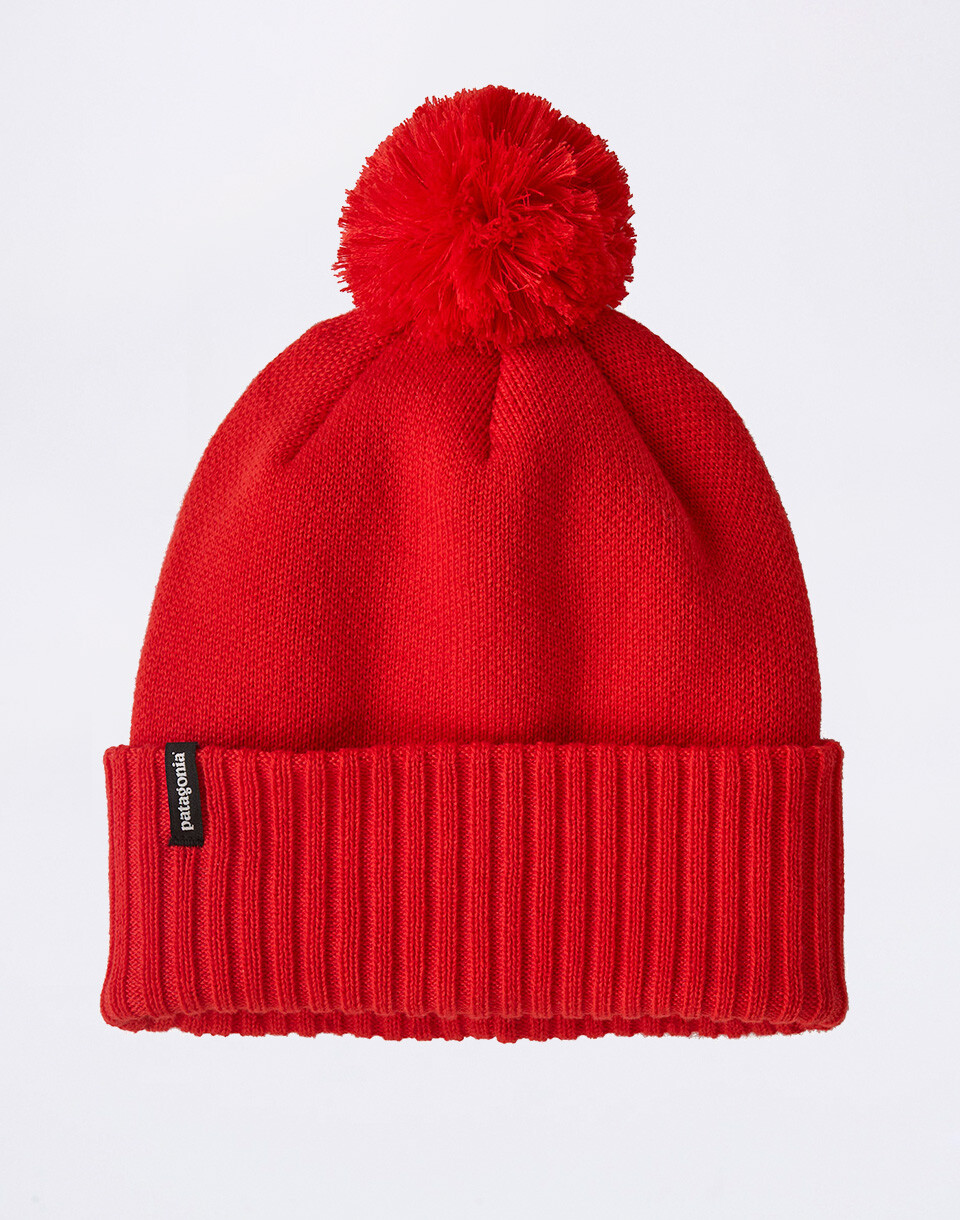 Patagonia Powder Town Beanie Sizzle Red