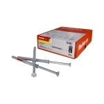 Fischer DuoXpand 10x120 T (balení 50 ks) – rámové hmoždinky s pozinkovaným šroubem se zápustnou hlavou TORX T40