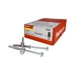 Fischer DuoXpand 10x80 FUS R (balení 50 ks) – rámové hmoždinky s nerezovým šroubem s šestihrannou hlavou SW13 / TORX T40