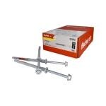 Fischer DuoXpand 10x140 FUS R (balení 50 ks) – rámové hmoždinky s nerezovým šroubem s šestihrannou hlavou SW13 / TORX T40