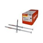 Fischer DuoXpand 8x120 T (balení 50 ks) – rámové hmoždinky s pozinkovaným šroubem se zápustnou hlavou TORX T30