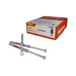 Fischer DuoXpand 10x100 T (balení 50 ks) – rámové hmoždinky s pozinkovaným šroubem se zápustnou hlavou TORX T40