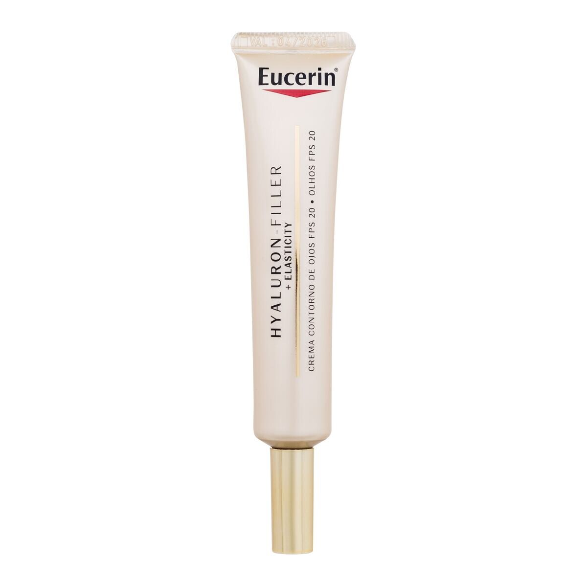 Eucerin Hyaluron-Filler + Elasticity SPF20 oční krém proti vráskám pro zralou pleť 15 ml pro ženy