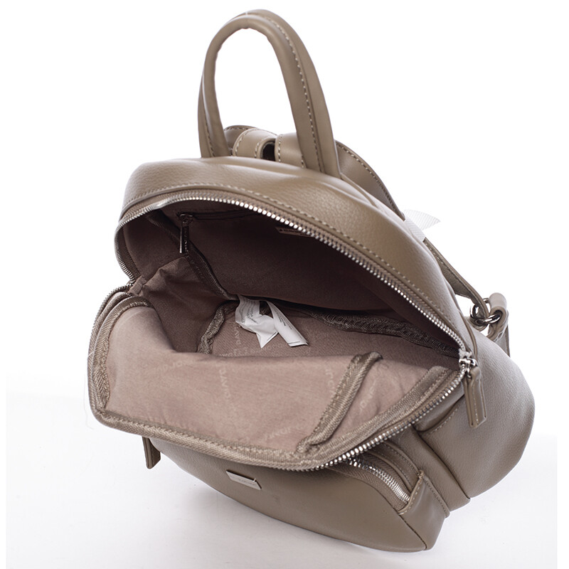 Dámský městský batůžek David Jones Thea, khaki