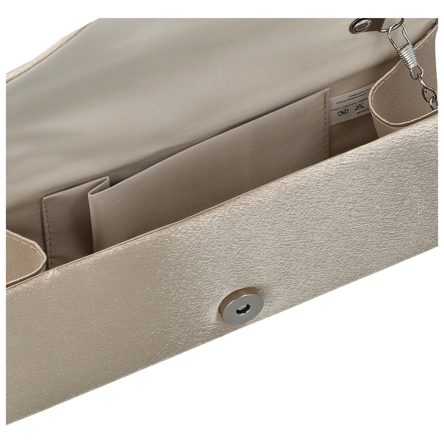 Módní dámské psaníčko Michelle Moon Selin, béžové