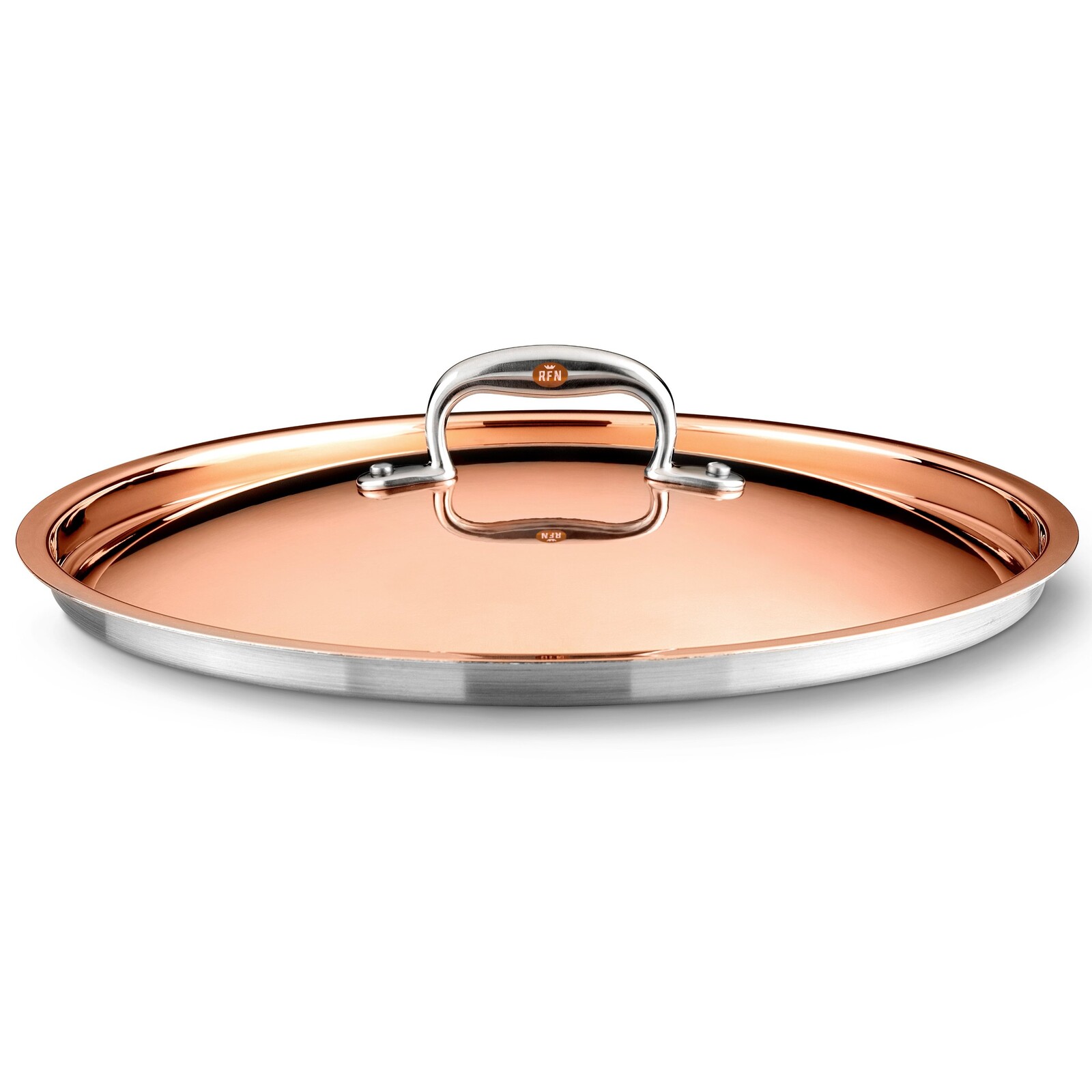 Poklice CON CLASSE 30 cm, měď, Ruffoni