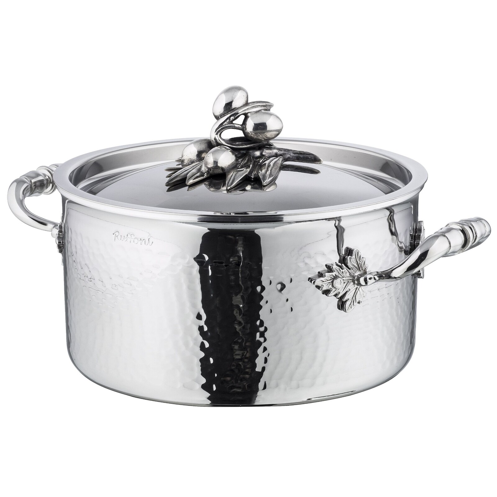 Hrnec OPUS PRIMA 20 cm, stříbrná, nerezová ocel, Ruffoni