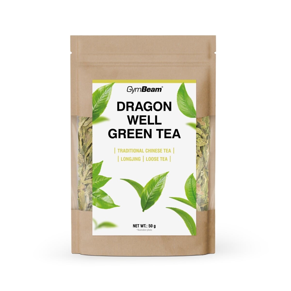GymBeam Dragon well green tea (Longjing)