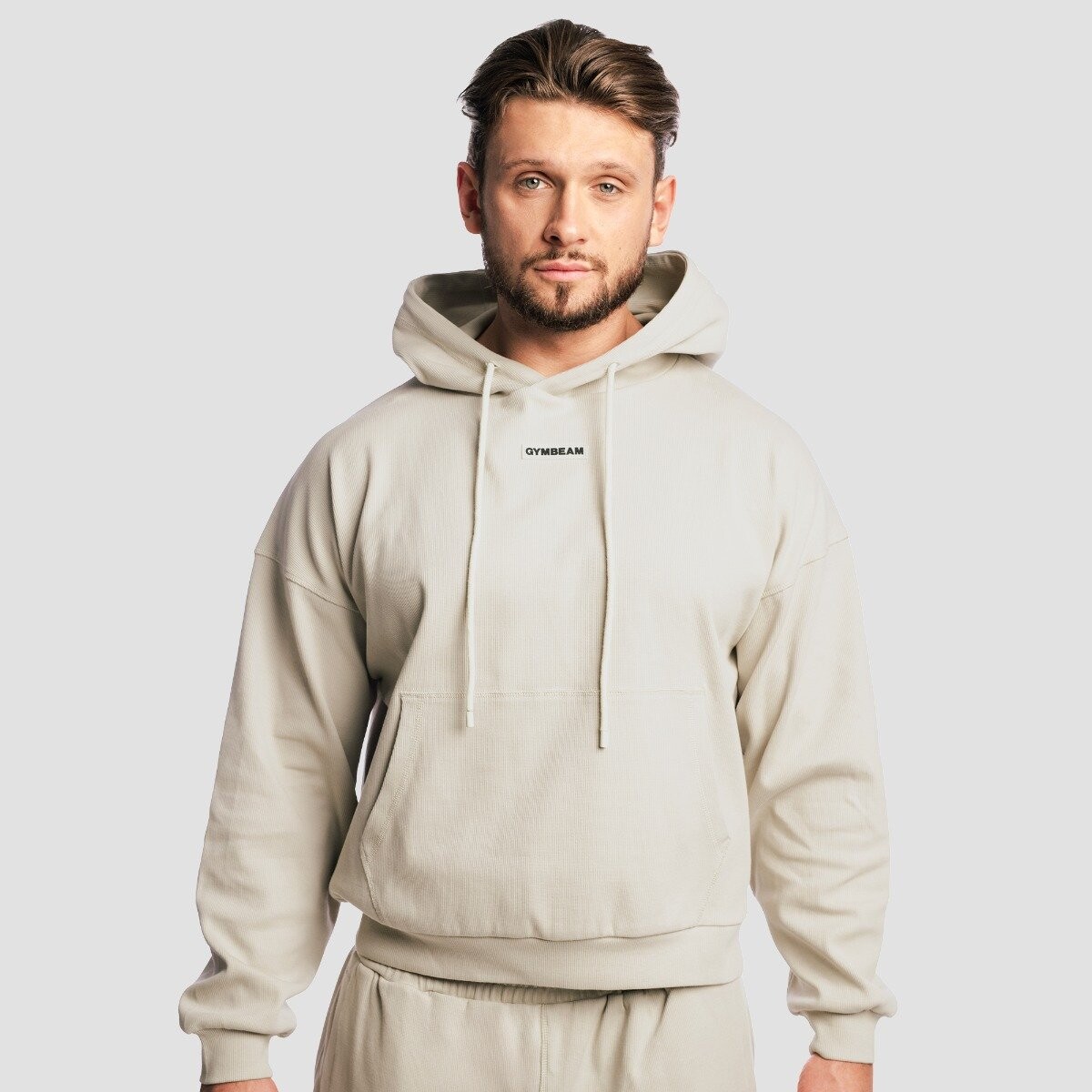 GymBeam Aura Hoodie Grey