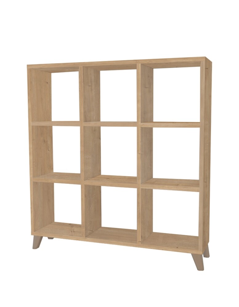 Regál ZELBEL, dub safírový