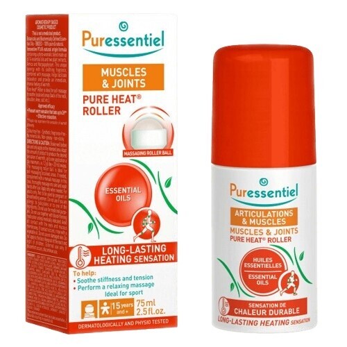 PURESSENTIEL Pure Heat Roller na svaly&klouby 75ml