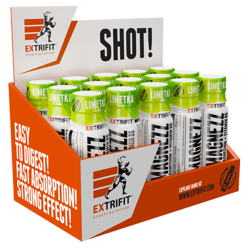 Extrifit Magnezz Shot! 15 x 90 ml lime