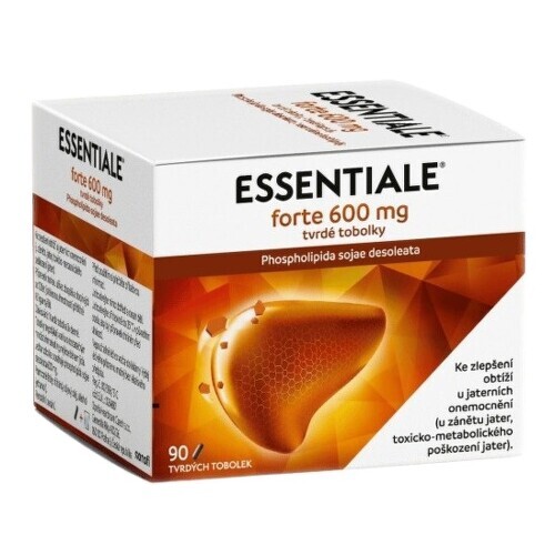 ESSENTIALE FORTE 600MG tvrdé tobolky 90