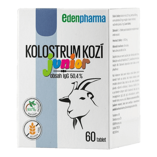 Edenpharma Kolostrum kozí Junior tbl.60 - II. jakost