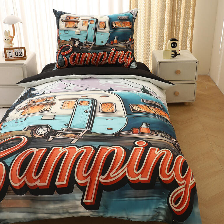 Ložní povlečení z mikrovlákna 3D KEMPINK