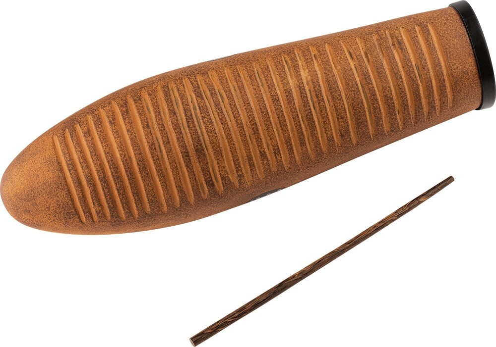 Meinl Fiberglass Guiro Brown