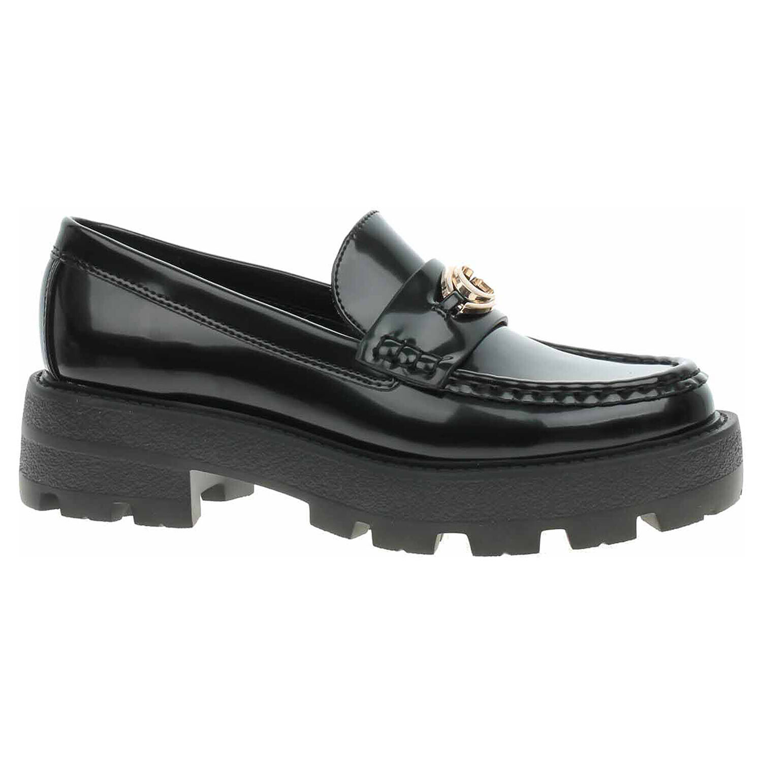 Ecco Dámské mokasiny Guess FLTYNKELE14-BLACK 23001165