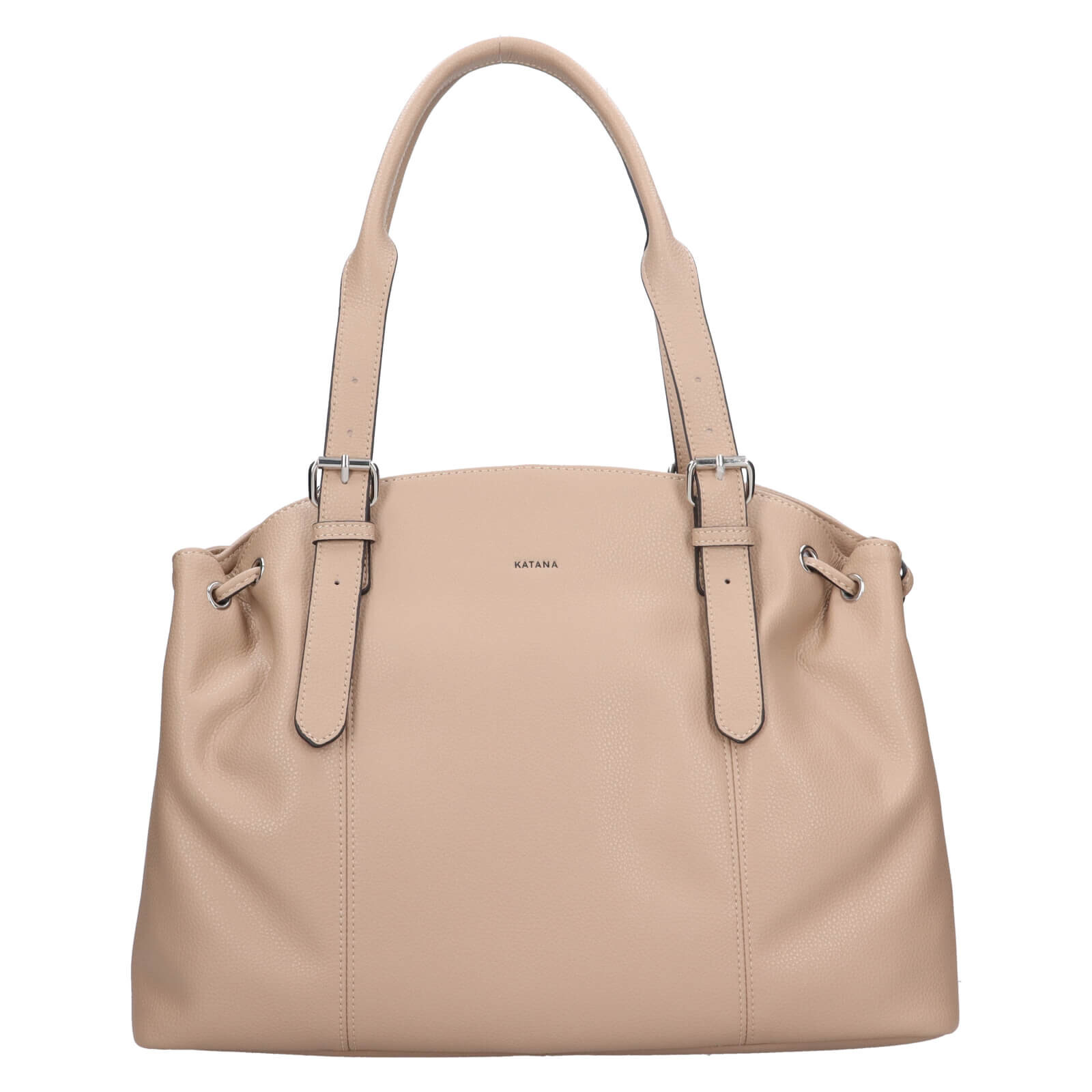 Elegantní dámská kožená kabelka Katana Karens - béžová