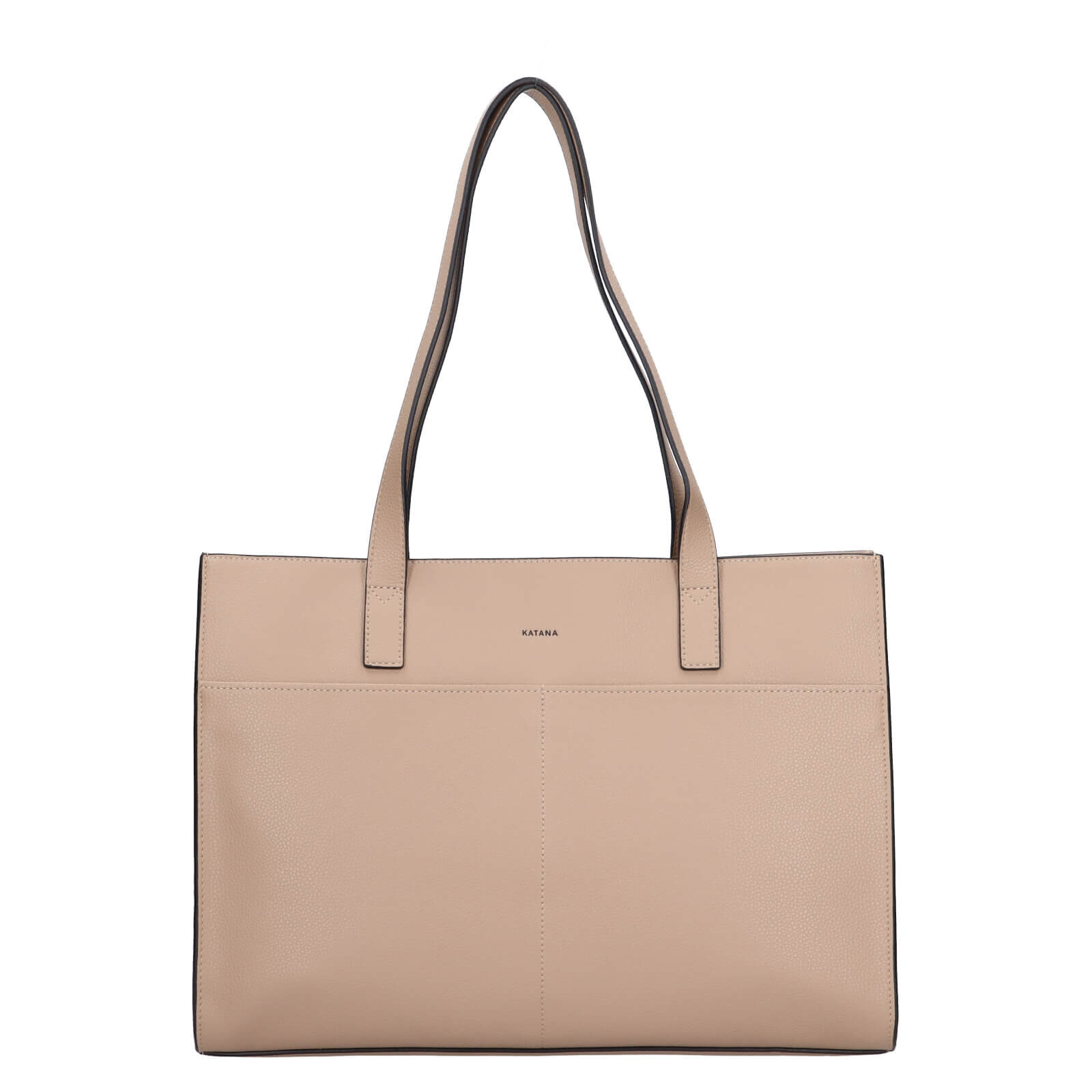 Elegantní dámská kožená kabelka Katana Mauric - béžová