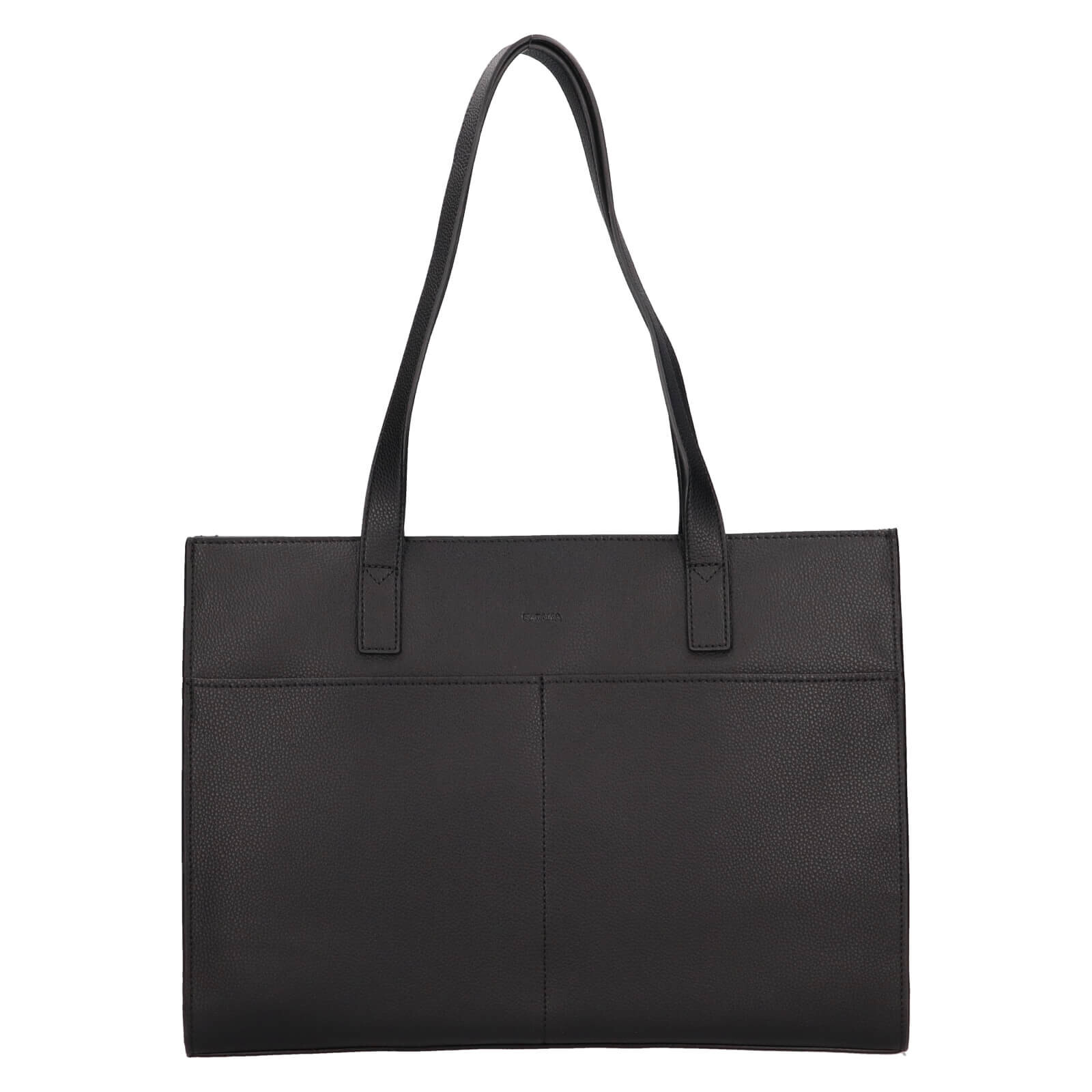 Elegantní dámská kožená kabelka Katana Mauric - černá