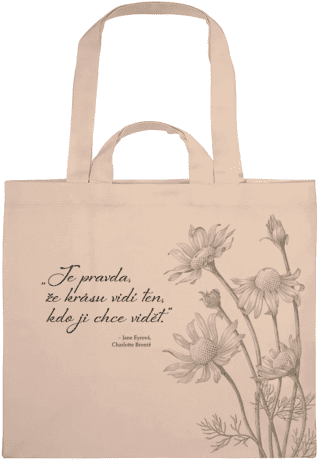 Látková taška – Charlotte Brontë