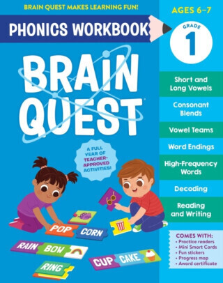 Brain Quest Phonics Workbook: Grade 1 - Workman Publishing