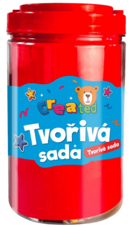 Tvořivá sada created v dóze