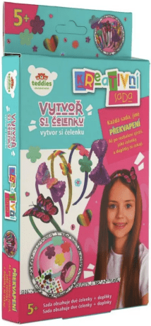 Kreativní sada Vytvoř si čelenku (mix druhů)
