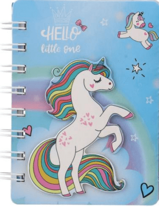 Zápisník/blok jednorožec (mix)