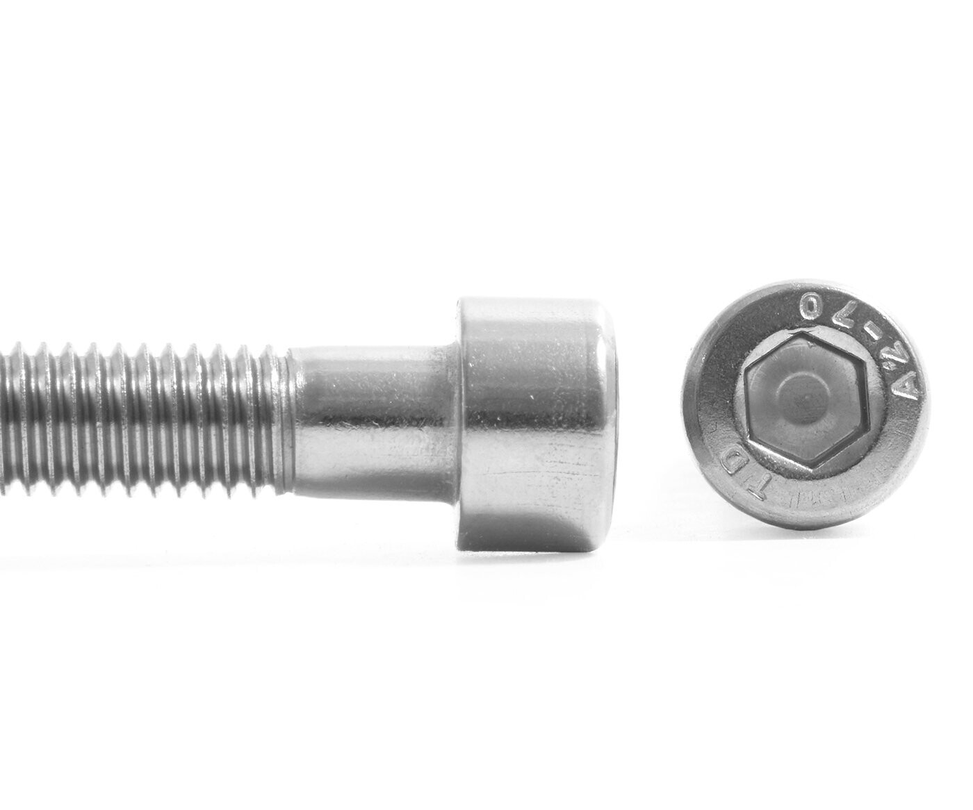 Šroub válcová hl. imbus nerez A2, DIN 912 - M3x45