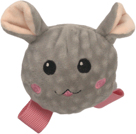 Hračka Have a Pet Jump myš plyšová šedá 10,5cm