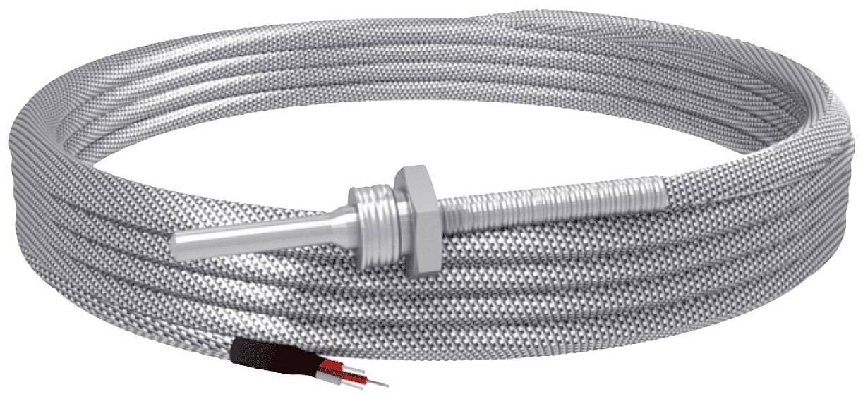 Emko RTMS-M03-L100-K02 RTMS teplotní senzor, Pt100, -50 do  plus 400 °C, šířka 3 mm