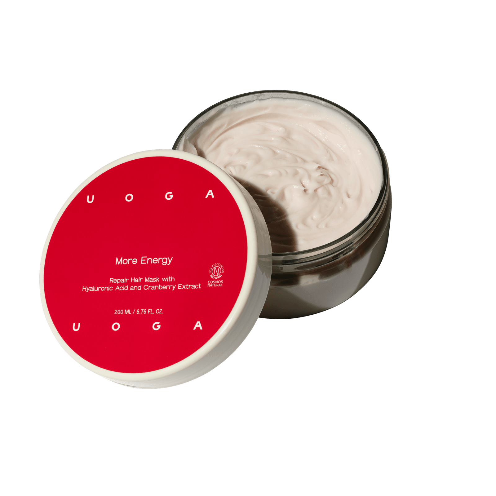 Uoga Uoga Maska pro hloubkovou regeneraci vlasů More Energy (200 ml) - pomoc pro poškozené a suché vlasy