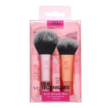 Real Techniques Mini Foundation & Blush Brush Duo