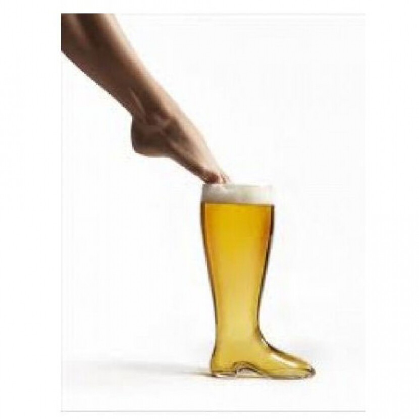 Obří sklenice Bota - průhledná